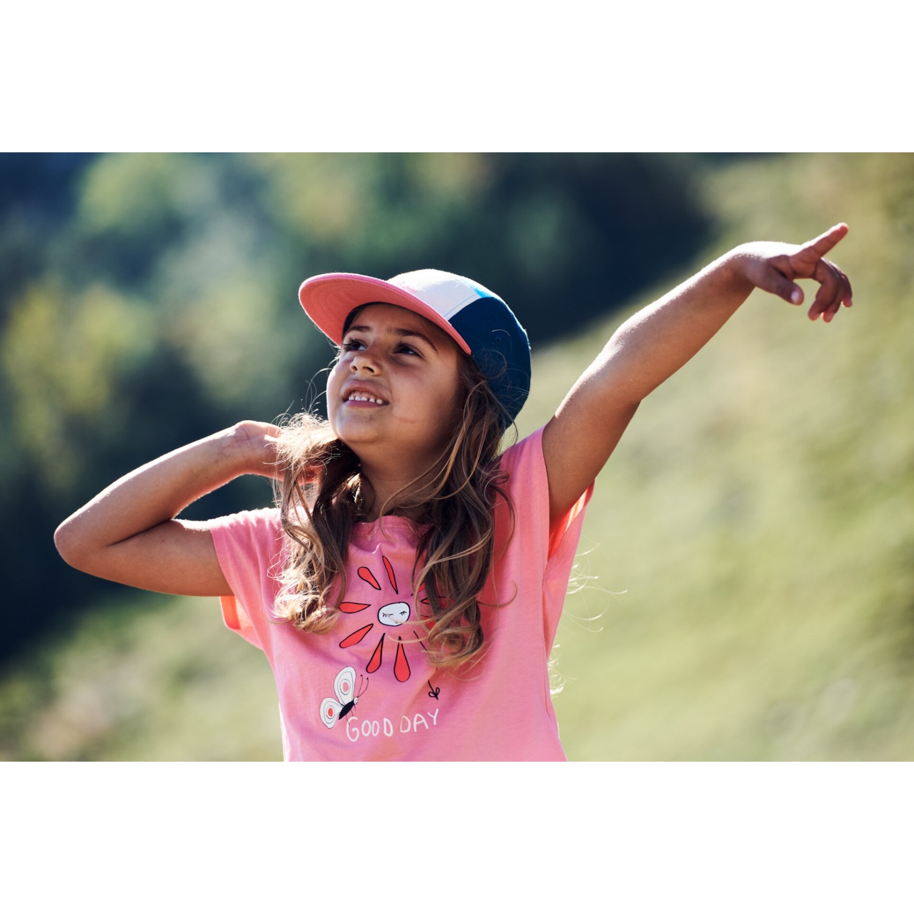 Jack Wolfskin Good Day lemonade pink | BIKE24 T-Shirt - Girls
