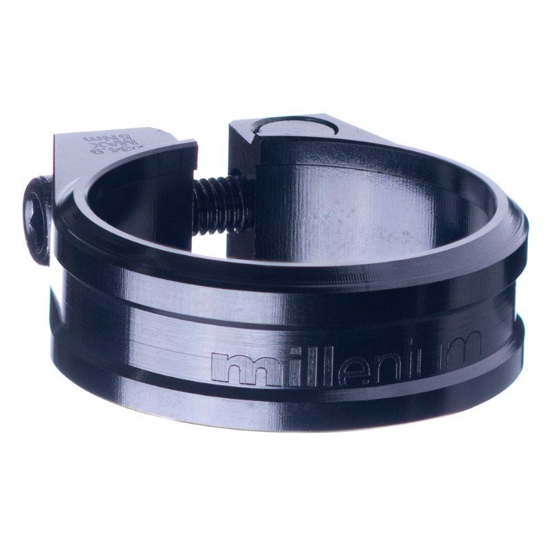 Image of Sixpack Millenium Seatclamp 34.9mm - black/chrome