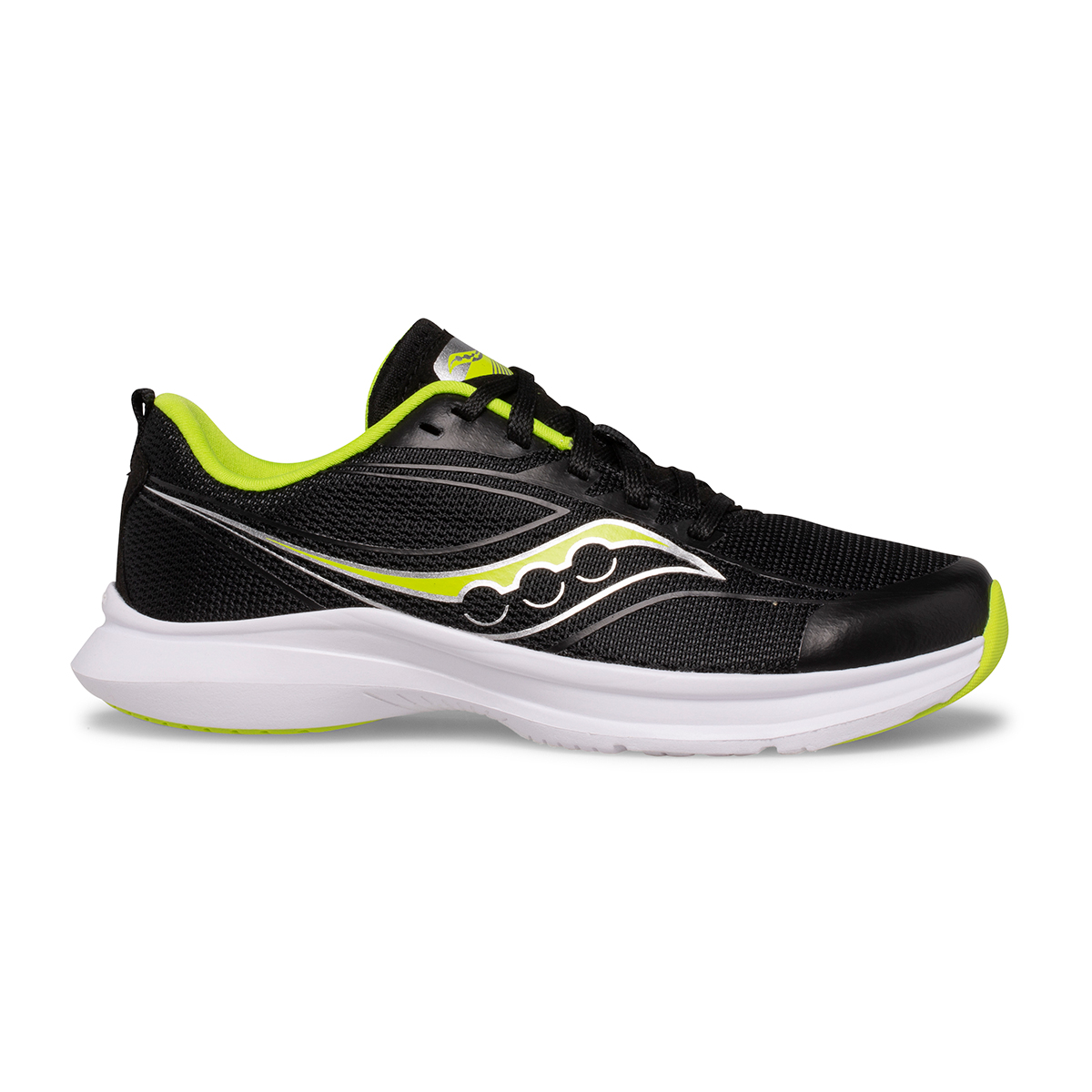 Produktbild von Saucony Kinvara 13 Jungen Laufschuhe - black/lime