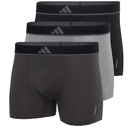 спортивное нижнее белье adidas Active Micro Flex Eco Trunk для мужчин - 3 упаковки - 907 в ассортименте