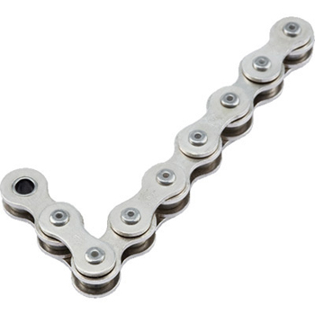 Image of Wippermann conneX 1R8 (nickel, reinforced) BMX / Singlespeed Chain