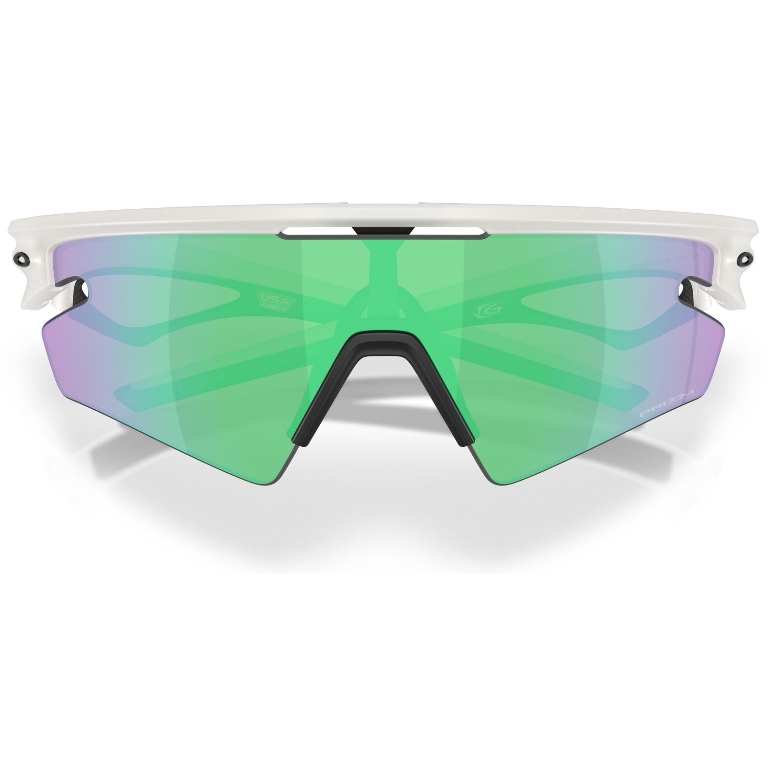 Oakley Sphaera Slash Glasses - Matte Vapor/Prizm Road Jade