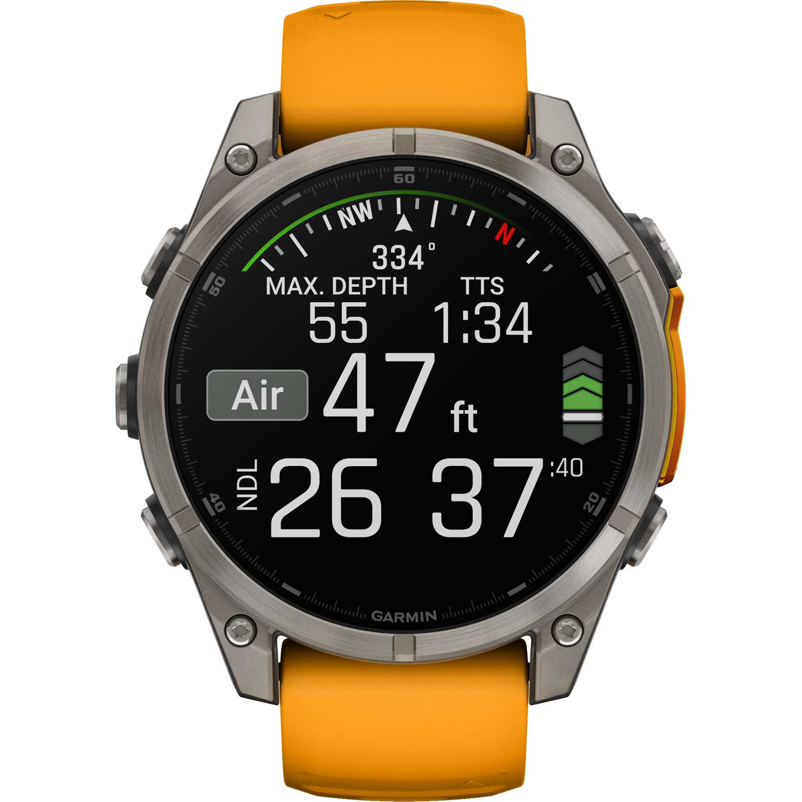 Garmin fenix 8 AMOLED Sapphire GPS Smartwatch - 47mm - Graphit