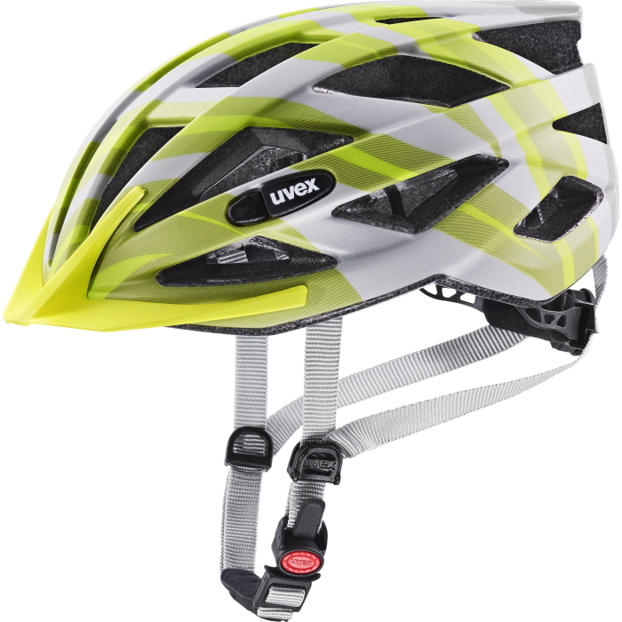 Picture of Uvex air wing cc Helmet - grey - lime mat