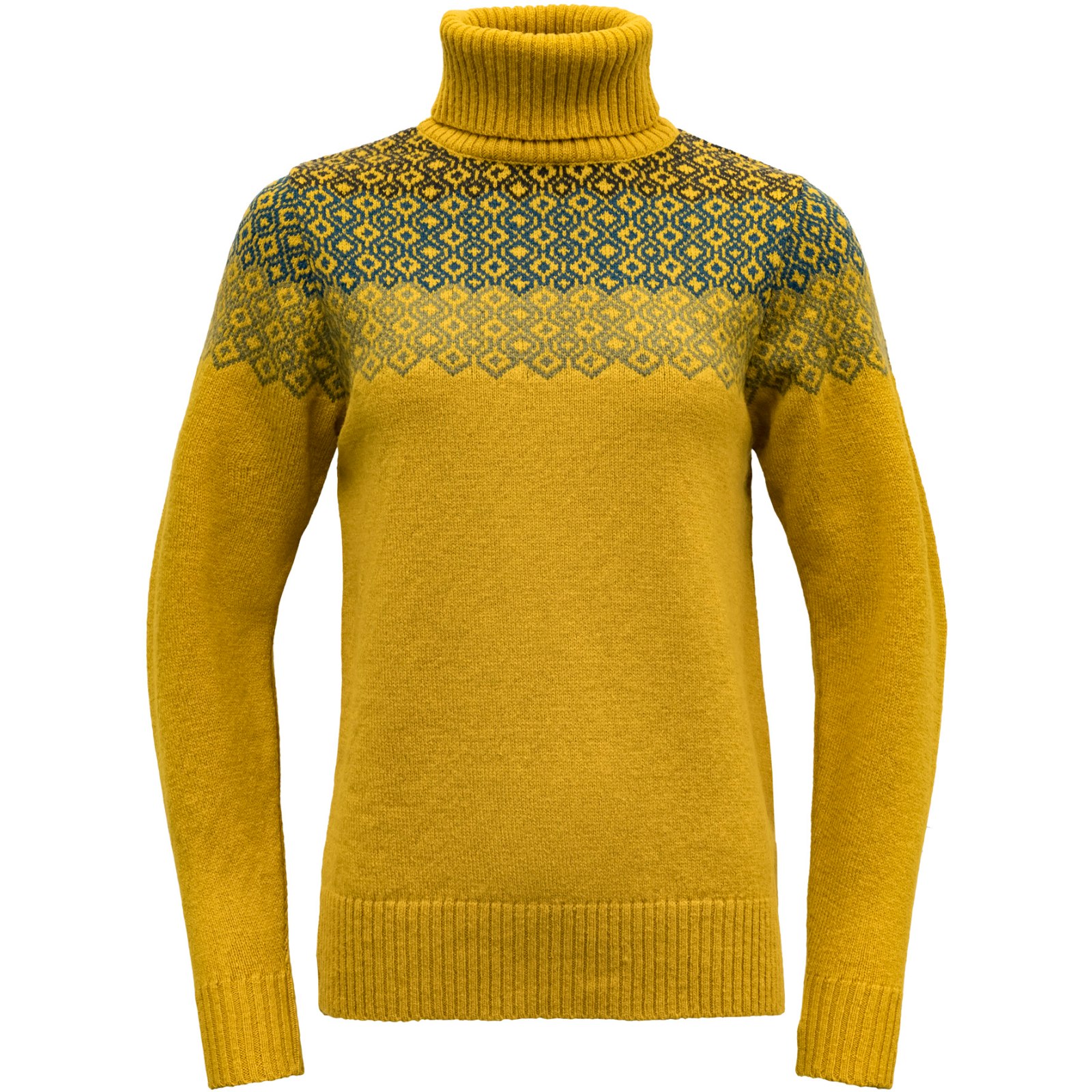 Produktbild von Devold Syvde Wool Rollkragen-Pullover Damen - 058 Arrowwood