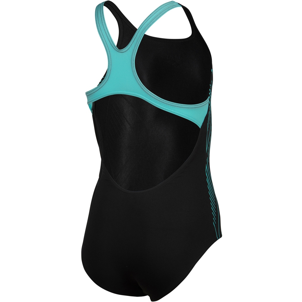 arena Performance Reflecting Swim Pro Back Swimsuit Girls - Black