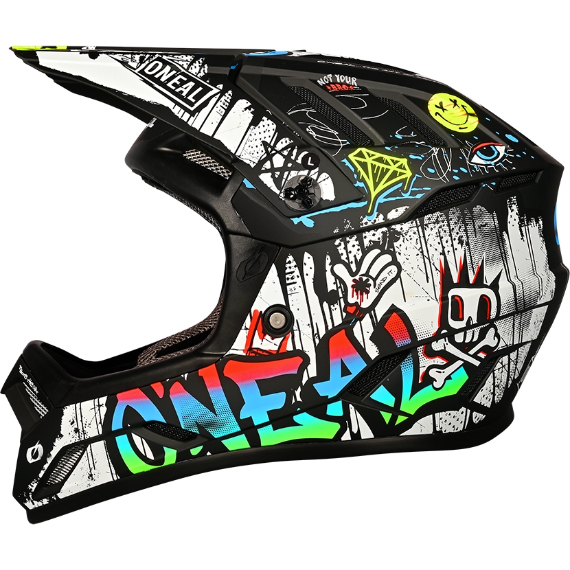Picture of O&#039;Neal Backflip Helmet - RANCID V.25 black/white