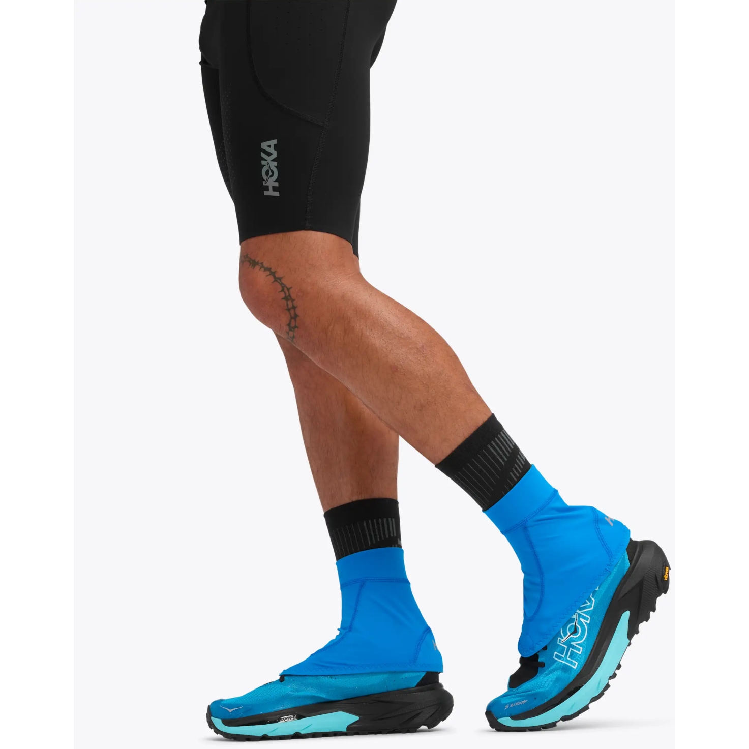 HOKA ONE ONE® (ホカ オネオネ™) NECK GAITER Hoka Trail Footwear Gaiters - hoka blue | BIKE24