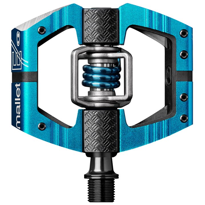 Picture of Crankbrothers Mallet E Enduro Pedal - electric blue