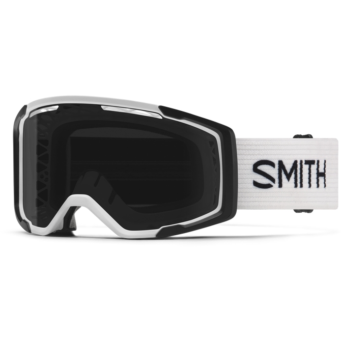 Produktbild von Smith Rhythm MTB Goggle - Chromapop Lens - White B21 / Sun Black + Clear