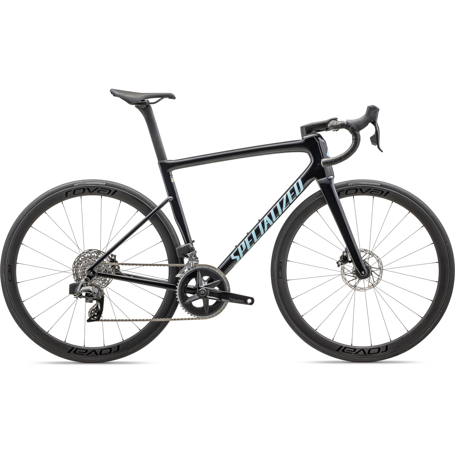 Picture of Specialized TARMAC SL8 EXPERT - Carbon Roadbike - 2024 - gloss metallic dark navy / astral blue pearl