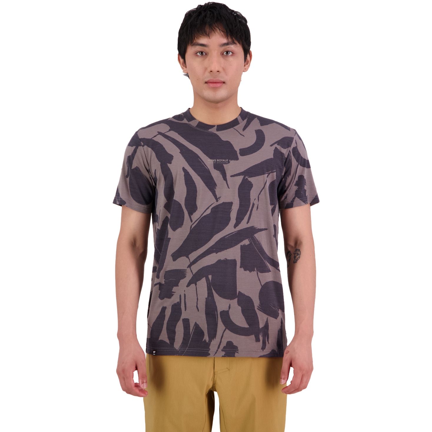 Picture of Mons Royale Icon Merino Air-Con T-Shirt Men - fragments