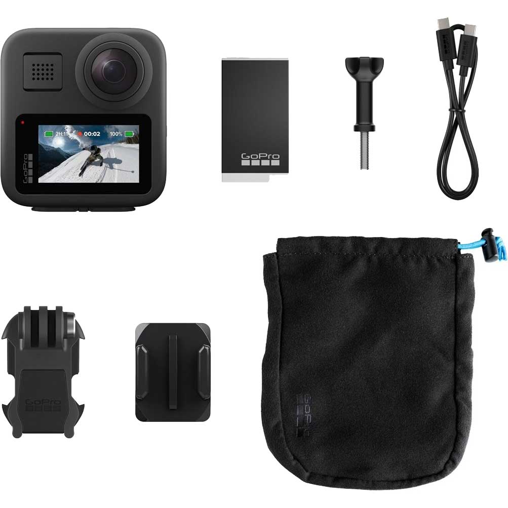 GoPro MAX 2025 360° Action Camera - black | BIKE24 GoPro MAX 2025 360° Action Camera - black | BIKE24