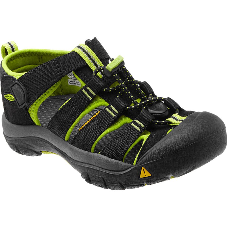 Bild von KEEN Newport H2 Sandalen Jugend - black/lime green