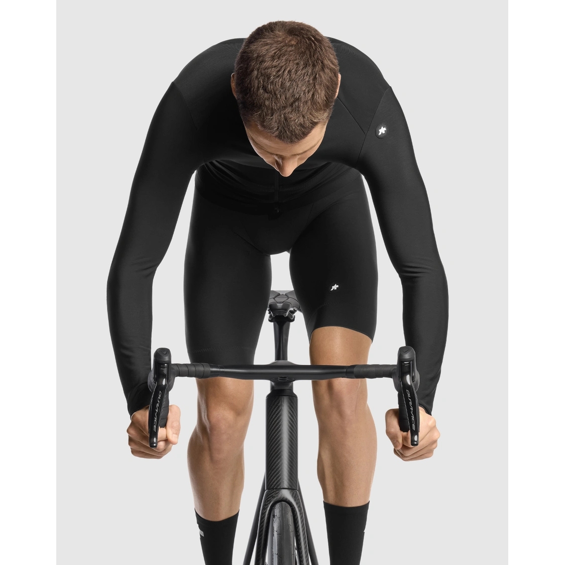 Assos EQUIPE R S11 Spring Fall Long Sleeve Jersey Men - black
