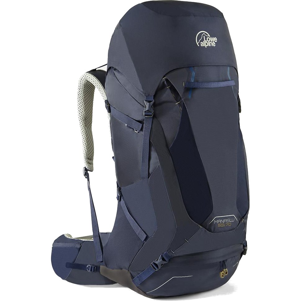 Image of Lowe Alpine Manaslu 55:70L Backpack - M/L - Navy