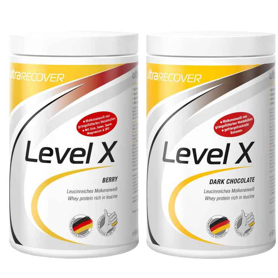 Produktbild von ultraSPORTS RECOVER Level X Flavor - Protein-Getränkepulver - 550g