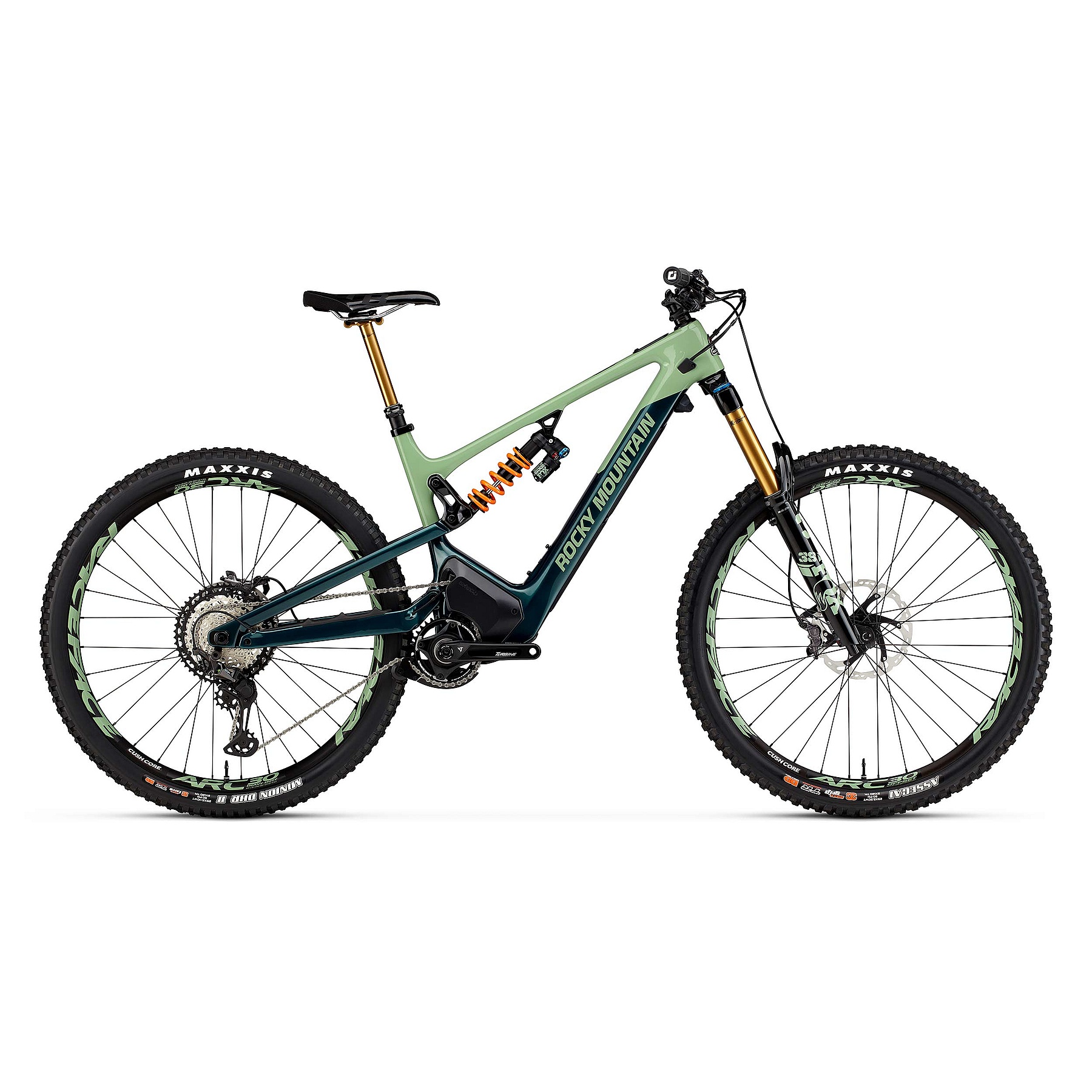Picture of Rocky Mountain ALTITUDE Powerplay C90 RE Shimano - 29&quot; Carbon Electric Mountainbike - 2024 - green / green