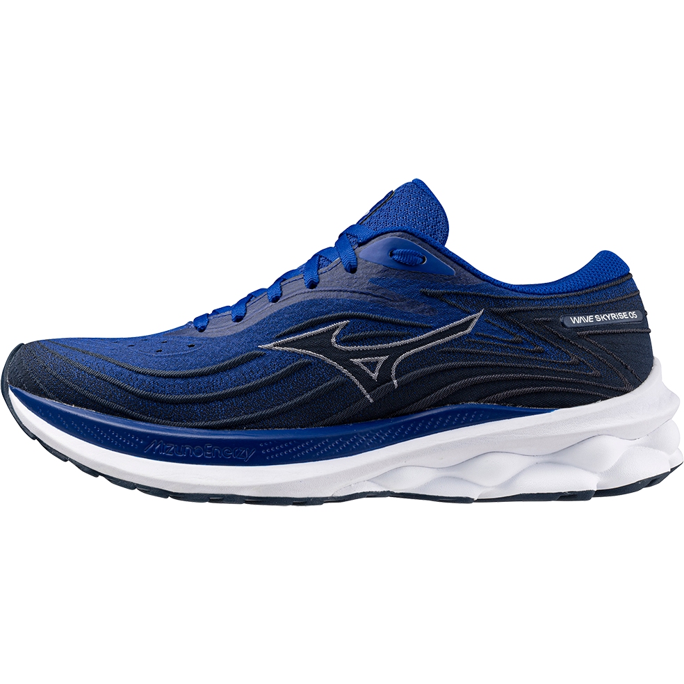 Picture of Mizuno Wave Skyrise 5 Running Shoes Men - Surf the Web / White / India Ink