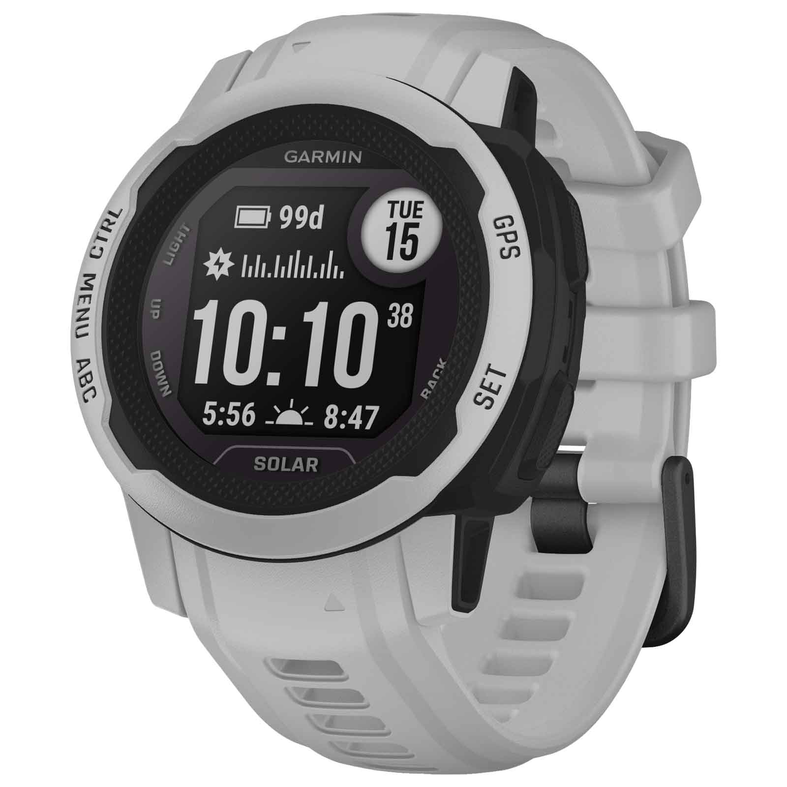 Bild von Garmin Instinct 2S Solar GPS Smartwatch Standard Edition - grau