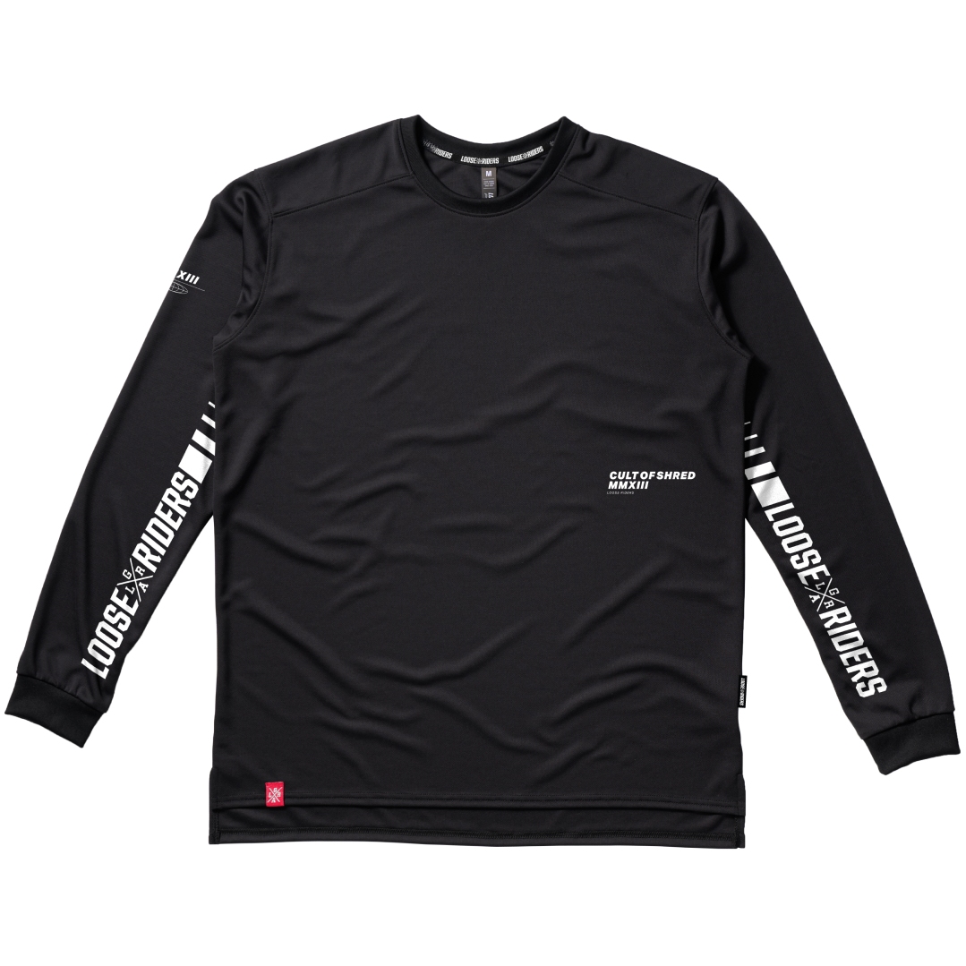 Produktbild von Loose Riders STLTH Langarmtrikot Herren - Schwarz