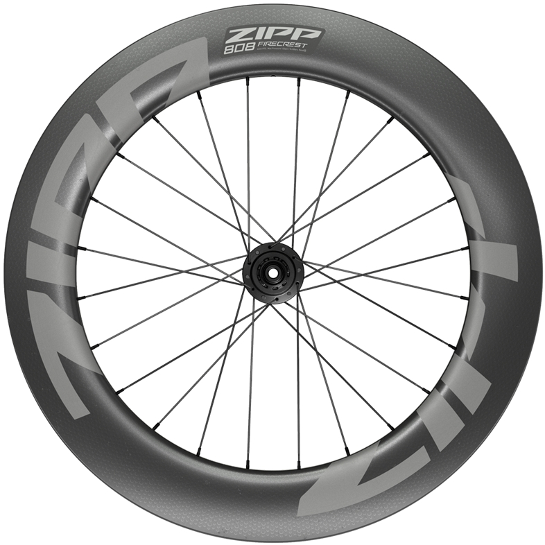 Productfoto van ZIPP 808 Firecrest Carbon Rear Wheel - Clincher - Centerlock - 12x142mm - Shimano/SRAM 10/11s - black