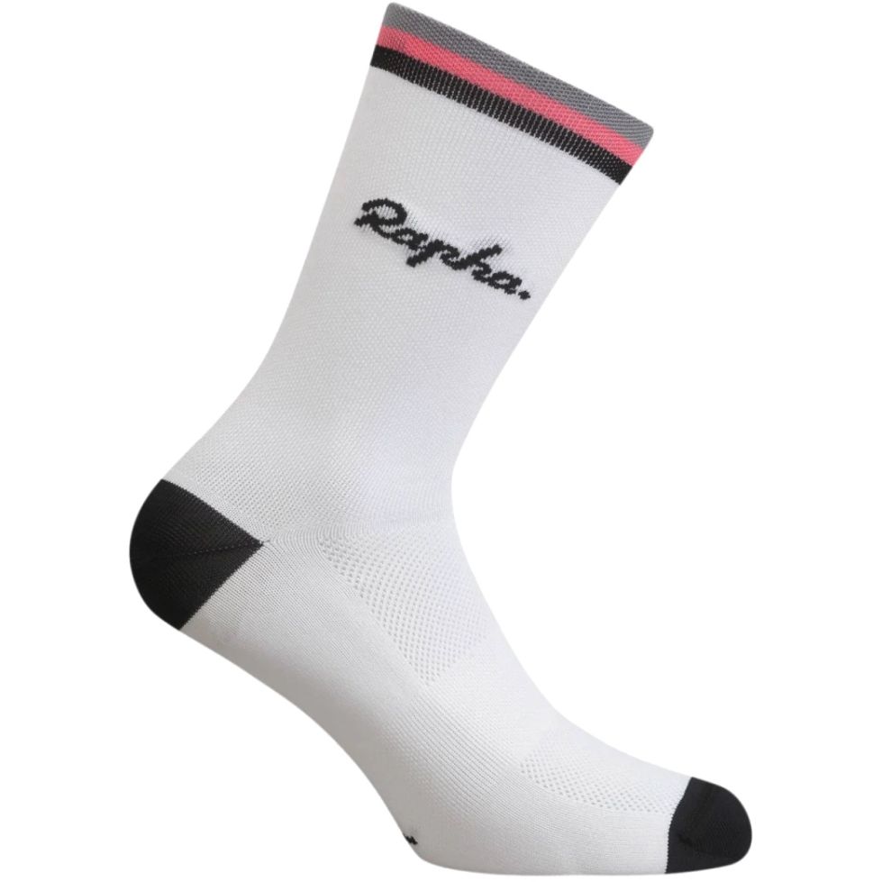 Picture of Rapha Logo Socks - white