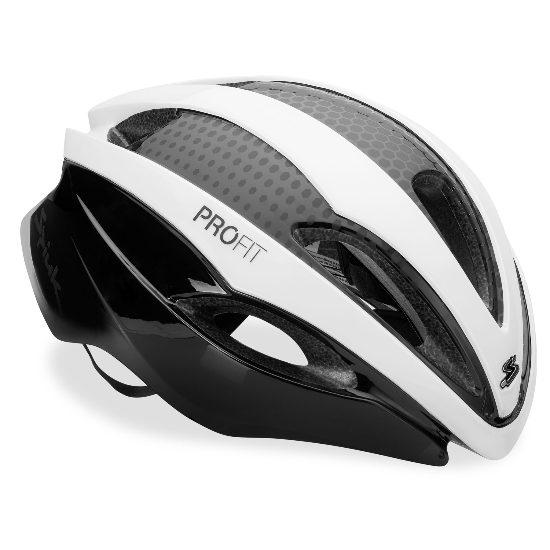 Produktbild von Spiuk PROFIT Aero Helmet - weiß/schwarz