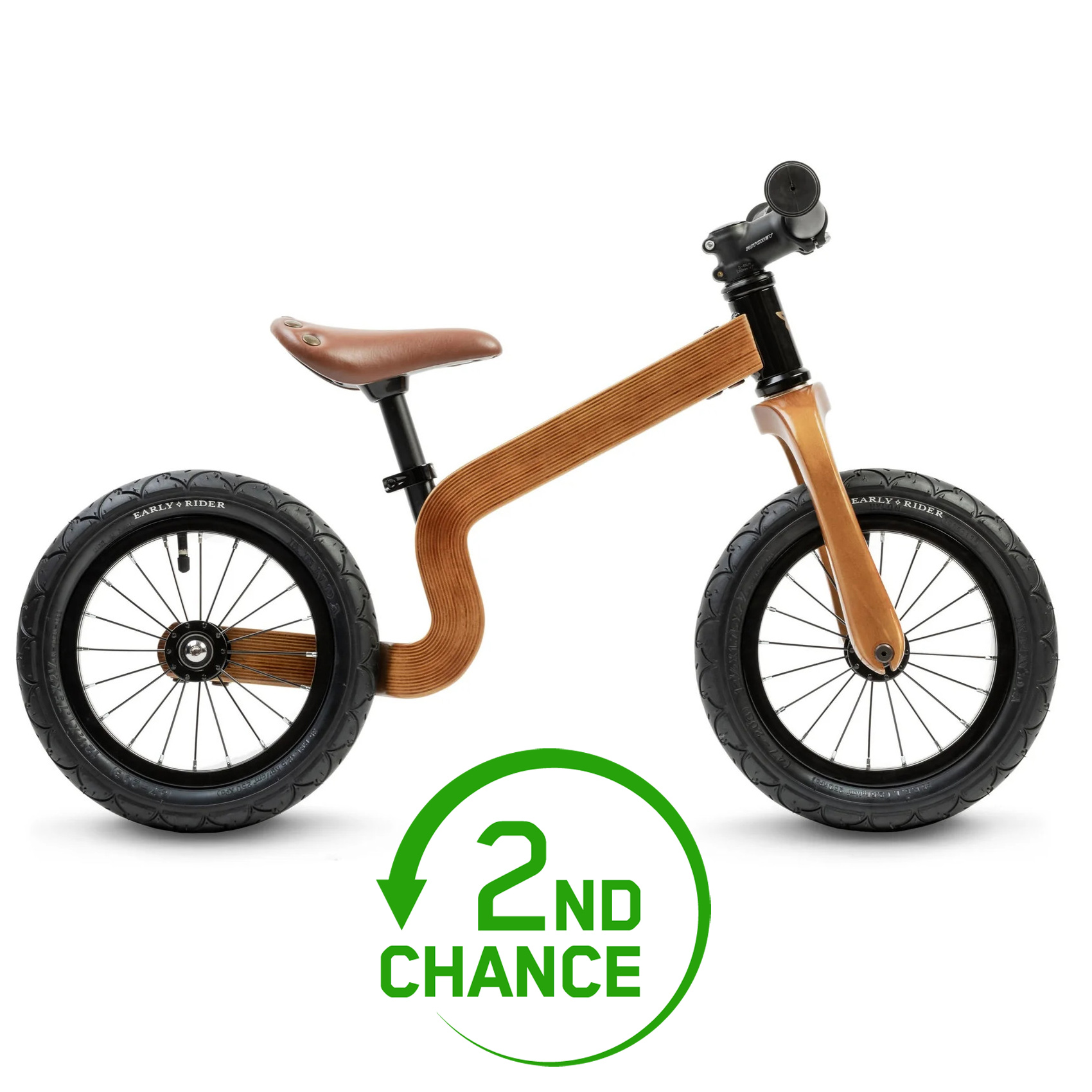 Детский балансировочный велосипед Early Rider Bonsai - 12 дюймов - 2025 - дерево - 2-й вариант