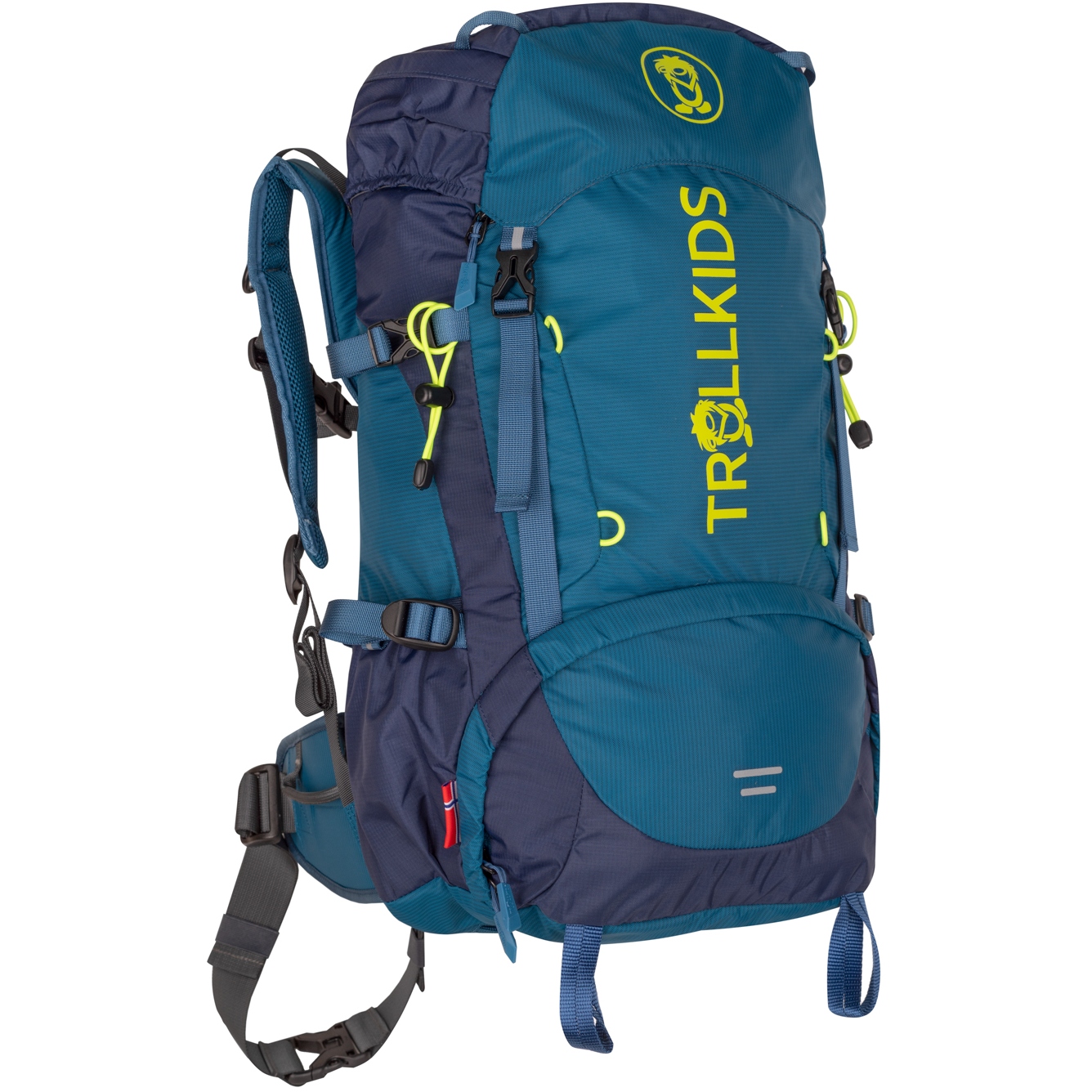 Produktbild von Trollkids Trolltunga Rucksack 30L Kinder - petrol/lime