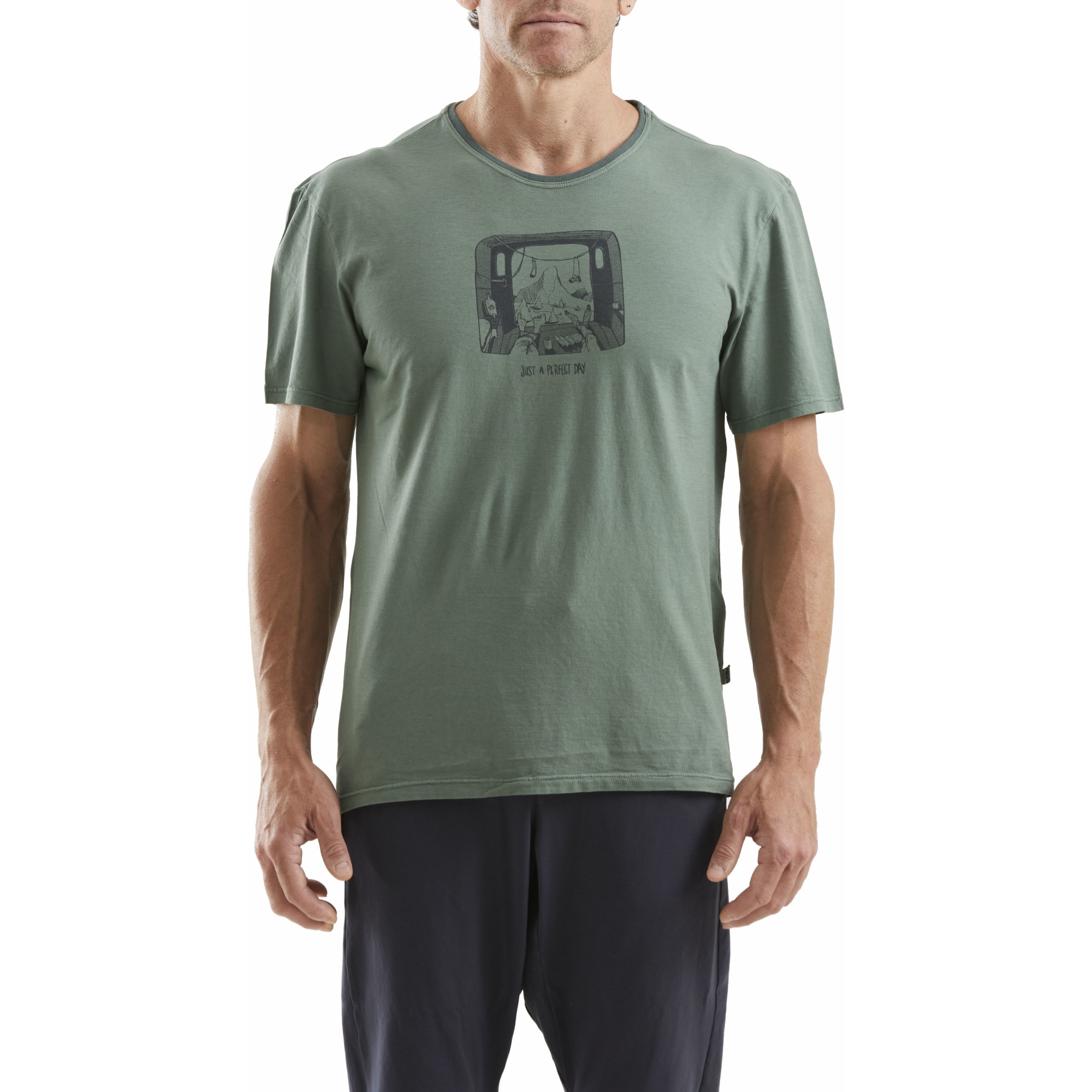 Picture of E9 Van T-Shirt Men - Agave