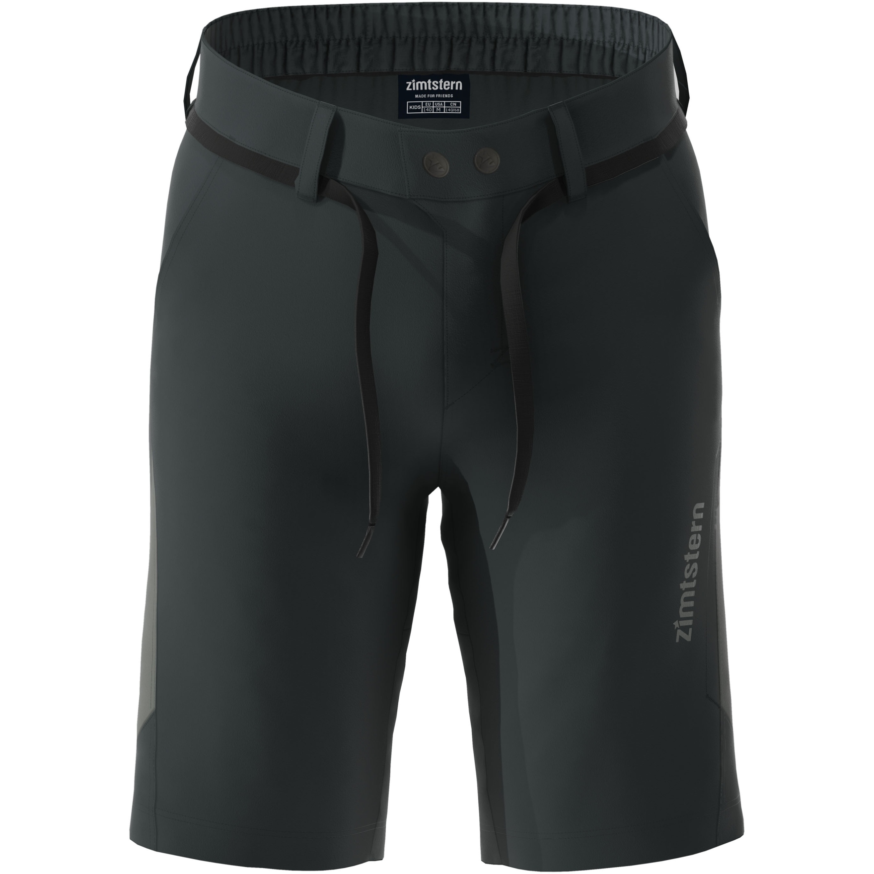 Picture of Zimtstern Gromz Kid&#039;s MTB-Shorts - Pirate Black