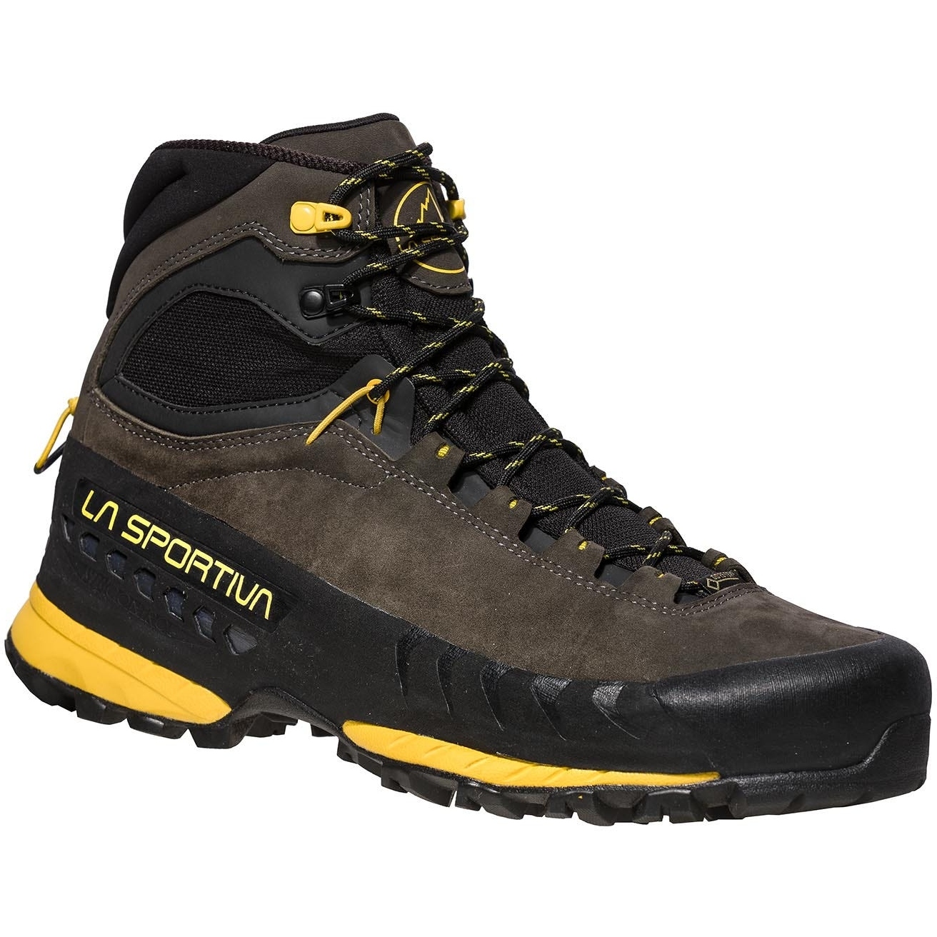 Image of La Sportiva TX5 GTX Mountain Hiking Shoes - Carbon/Yellow