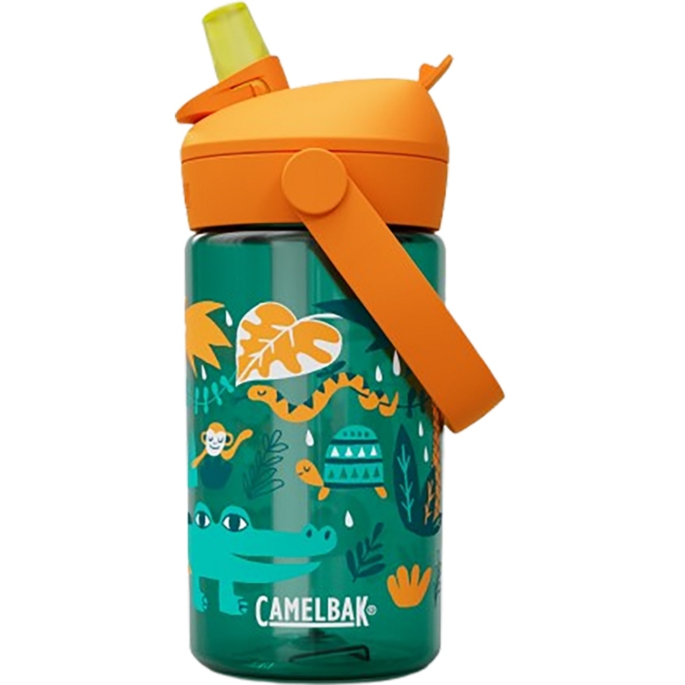 Produktbild von CamelBak Thrive Flip Straw Trinkflasche Kinder - 410ml - jungle animals