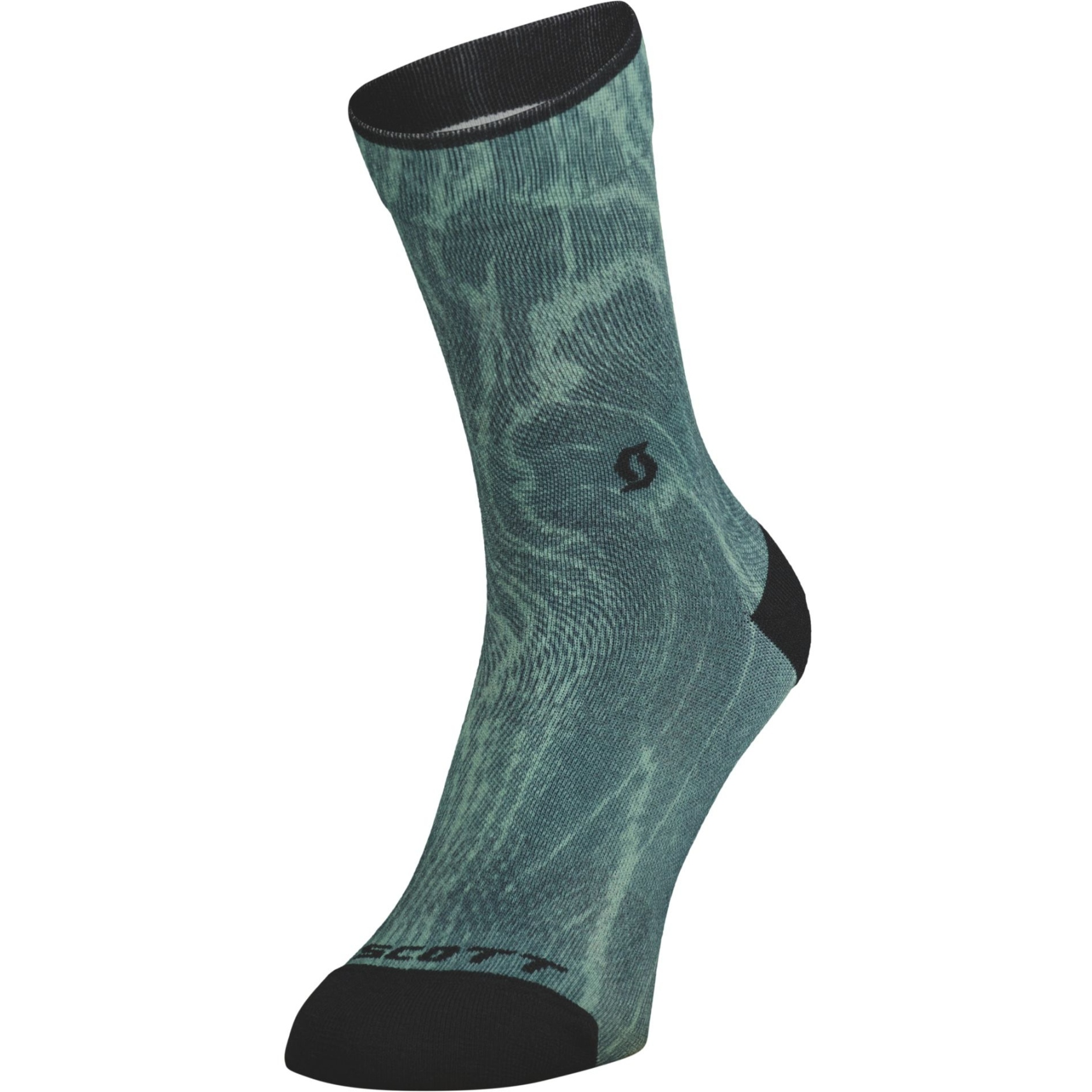 Produktbild von SCOTT Trail Wood Crew Socken - mineral green/aruba green