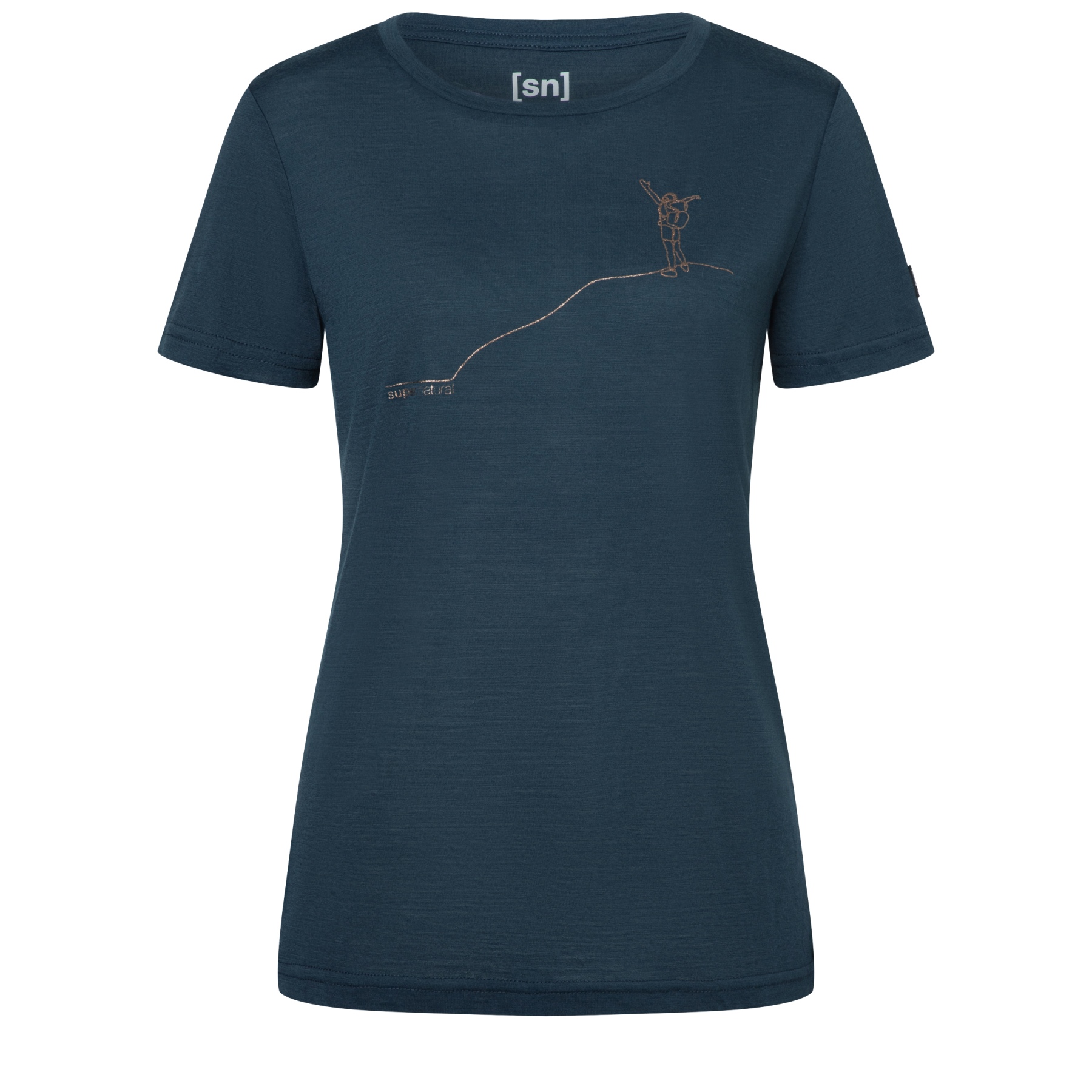 Picture of SUPER.NATURAL Bergglück Tee Women - Blueberry/Copper