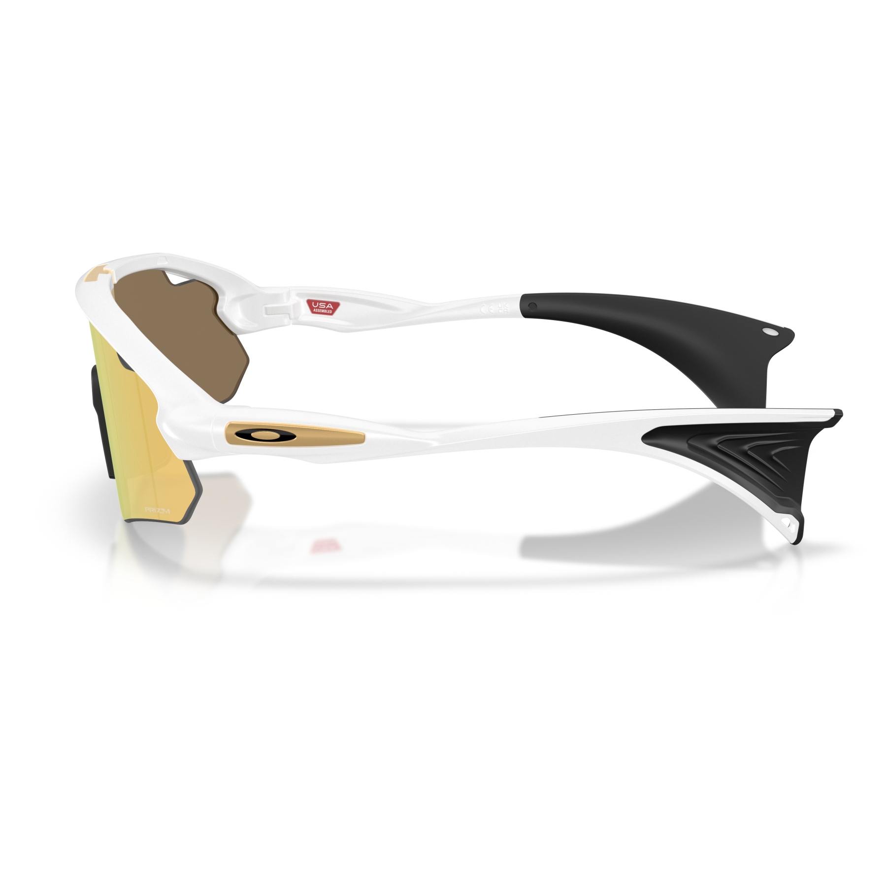 Oakley Stunt Devil A Glasses - Matte White/Prizm 24K - OO9525-0837