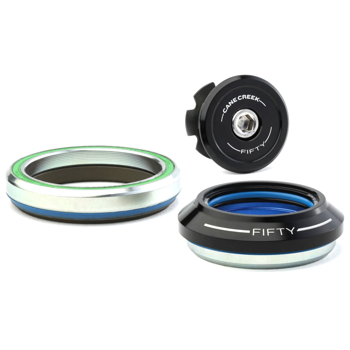 Bild von Cane Creek 50 Tapered Steuersatz - IS42/28.6 | IS52/40 - schwarz