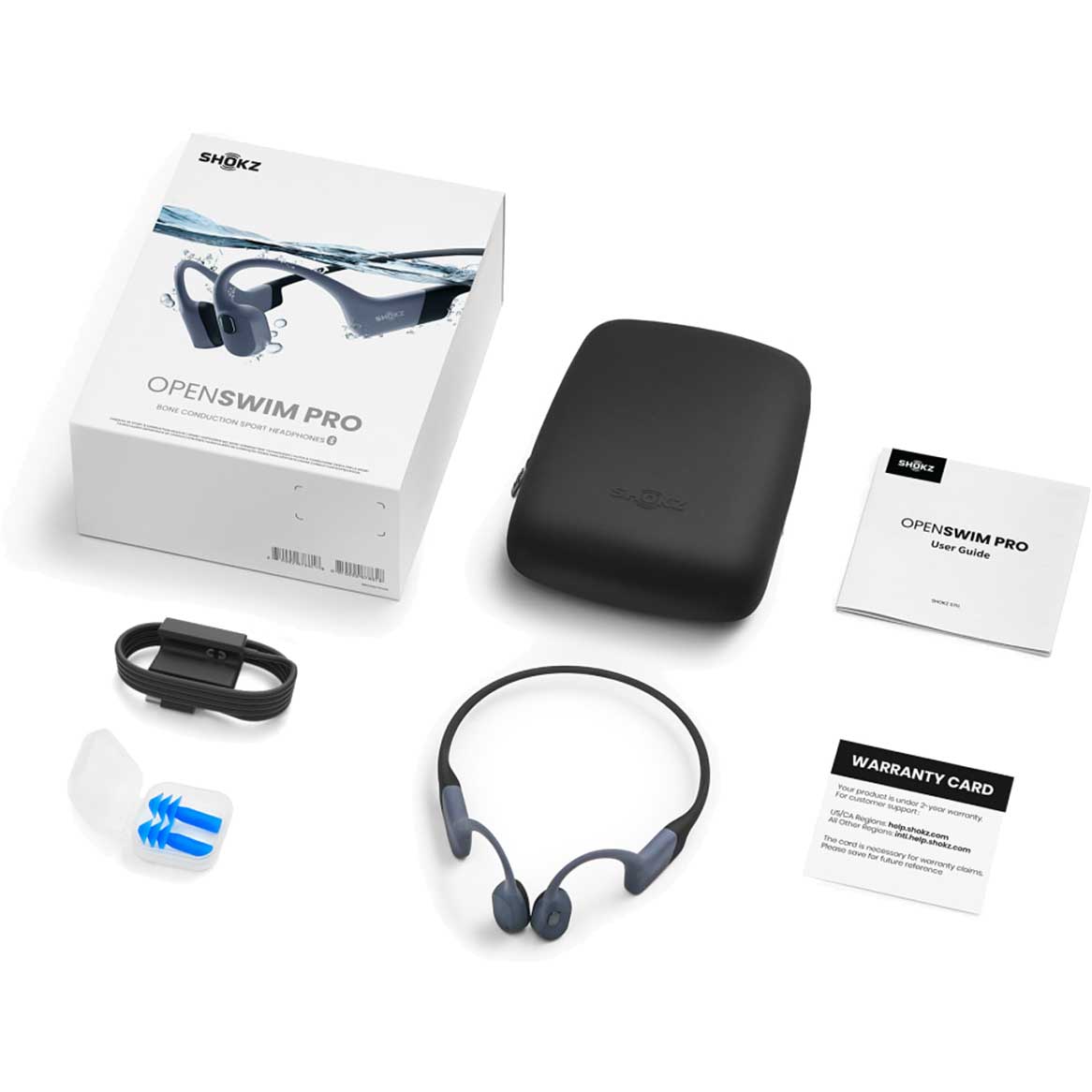 【美品】SHOKZ OPENSWIM PRO 保証書付き Shokz OpenSwim Pro