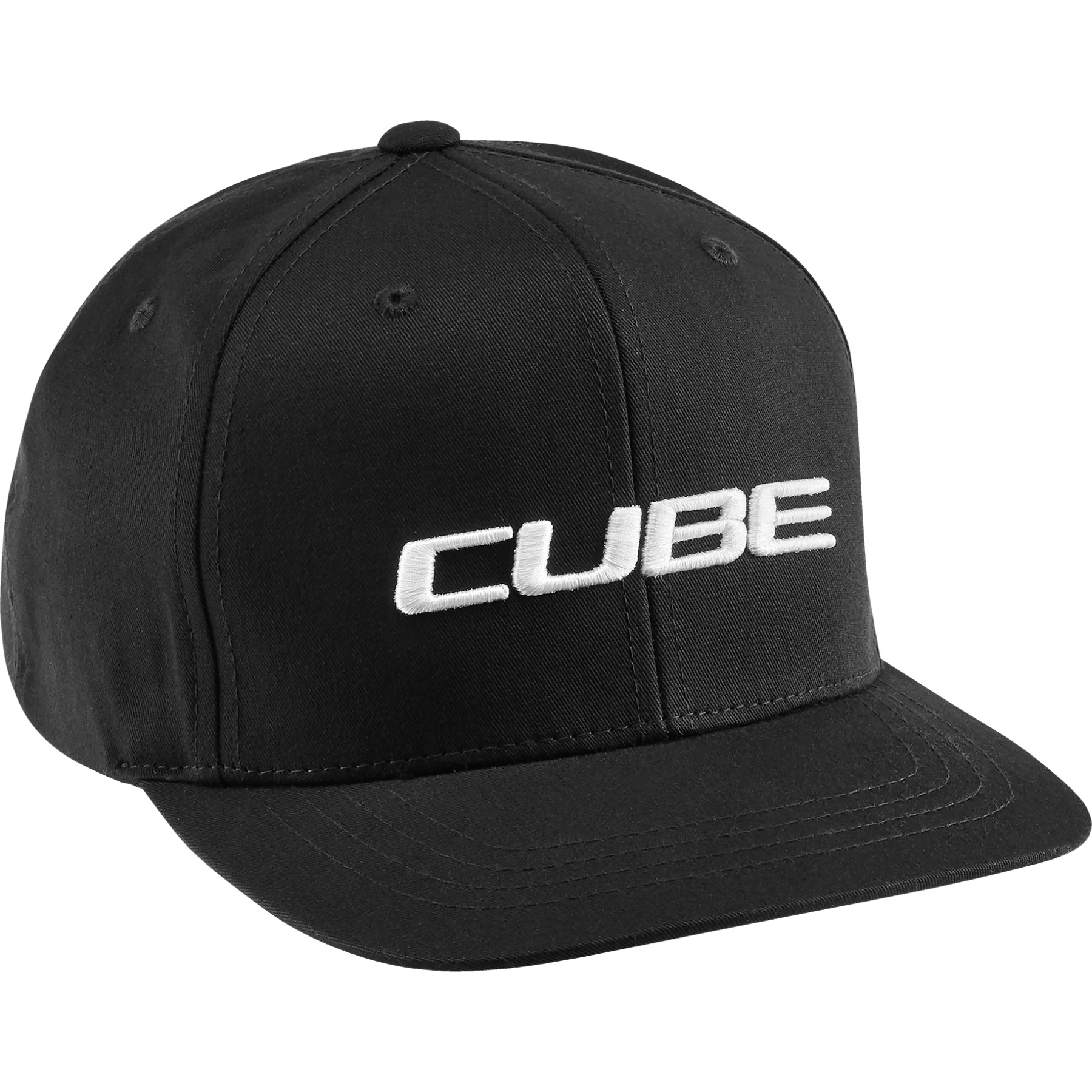 Produktbild von CUBE 6 Panel Classic Cap - schwarz