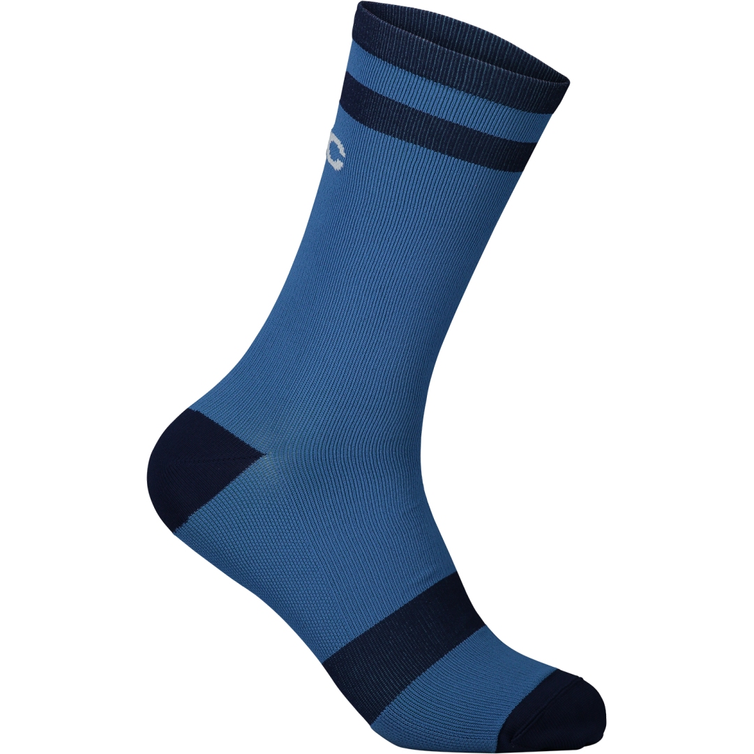 Produktbild von POC Lure MTB Socken lang - 1661 opal blue/turmaline navy