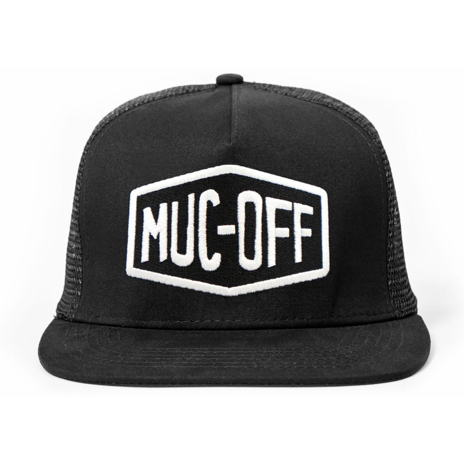 Produktbild von Muc-Off Works Mesh Back Trucker Cap - schwarz