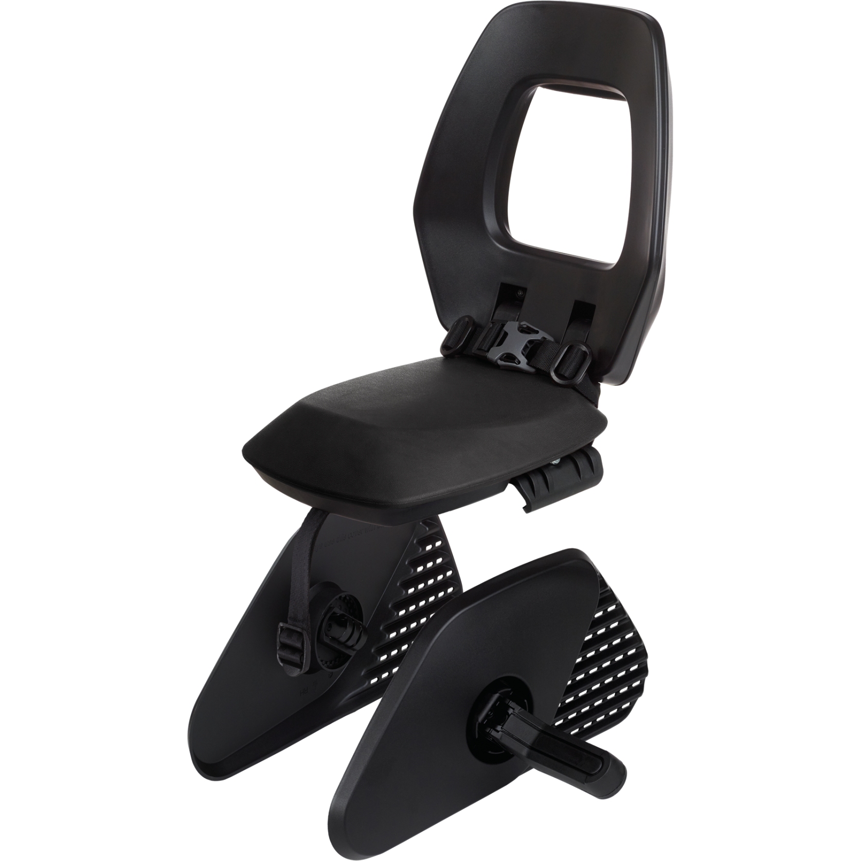 Productfoto van Bobike ONE Junior Fietsstoeltje voor Kinderen - Black/Dark Grey