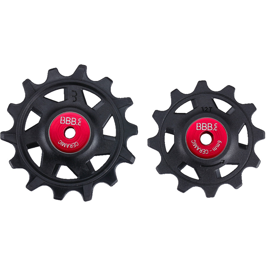 Produktbild von BBB Cycling RollerBoys BDP-17 Ceramic Schaltungsrädchen 12/14 Zähne - schwarz