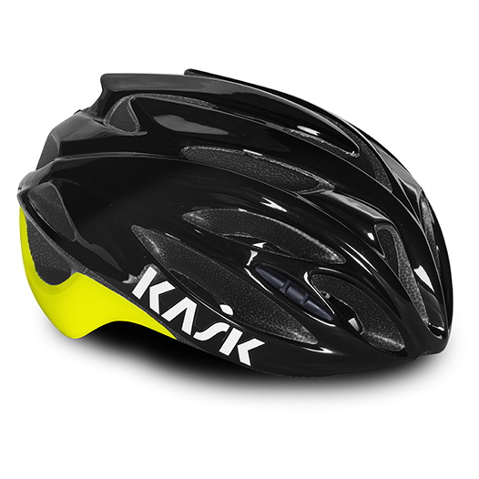 Picture of KASK Rapido Helmet - Black/Yellow Fluo