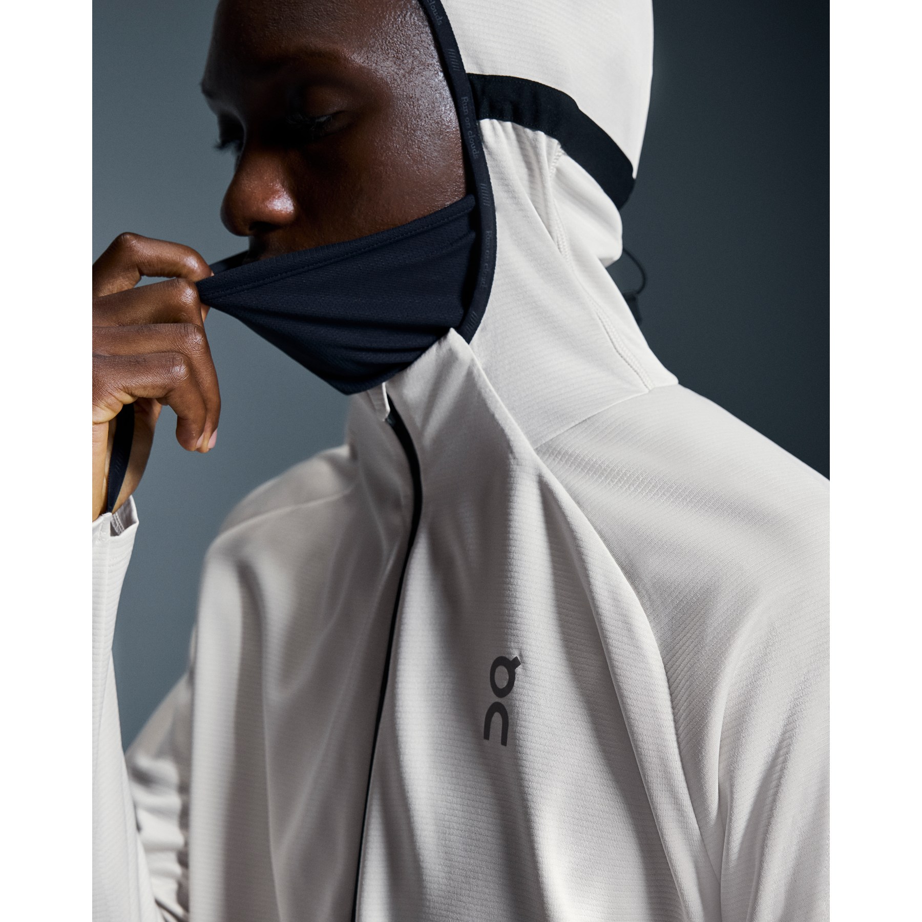 On Climate Zip Hoodie - kurtka do biegania męska - Silver