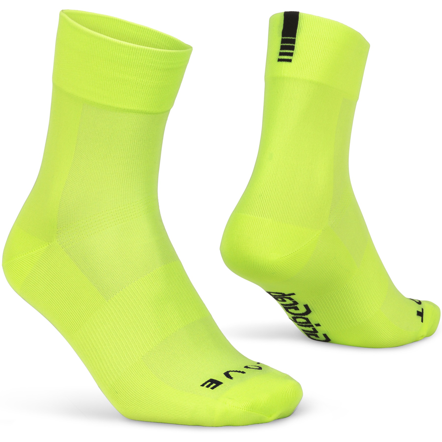 Picture of GripGrab Lightweight SL Socks - Yellow Hi-Vis