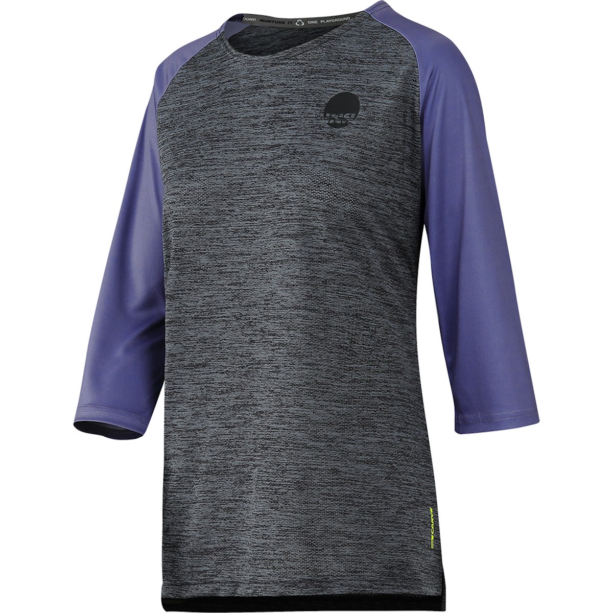 Picture of iXS Carve X 3/4 Sleeves Jersey Women - graphite/grape