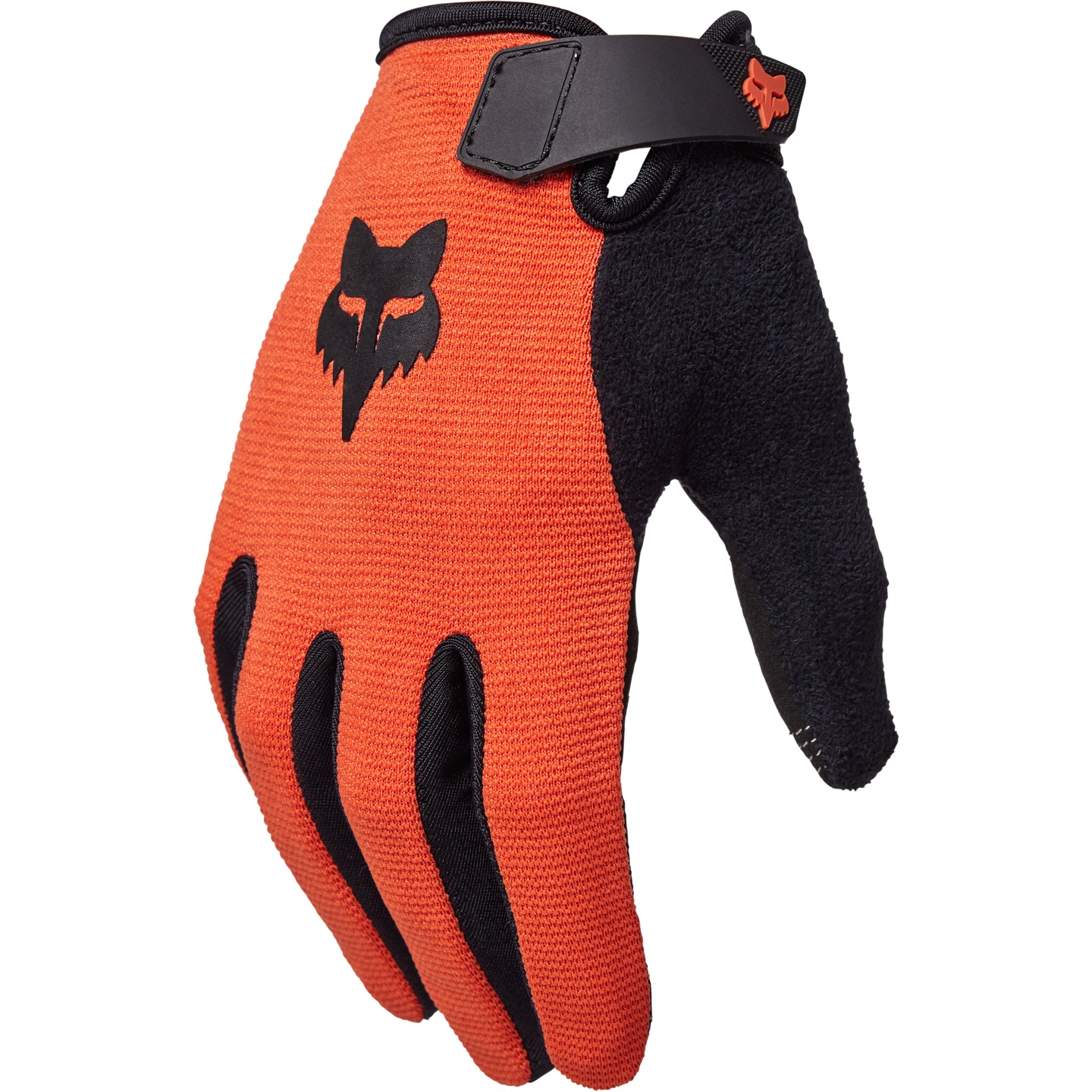 Image of FOX Ranger MTB Full Finger Gloves Youth - atomic orange