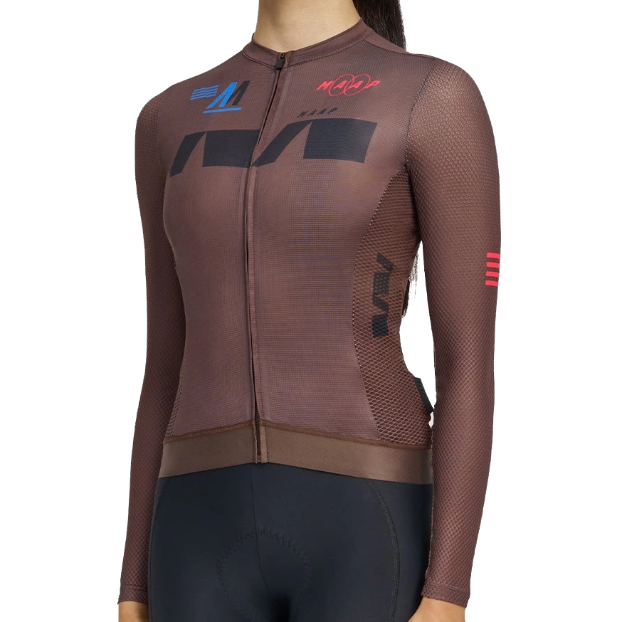 Picture of MAAP Trace Pro Air Long Sleeve Jersey Women - beech